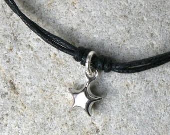 Sterling Silver Star Bracelet, Star Anklet