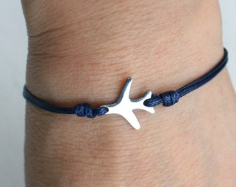 Airplane Bracelet, Airplane  Anklet (many colors to choose)