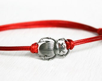 Sacred Dung Beetle Bracelet Anklet