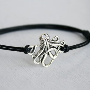 Octopus Bracelet, Octopus Ankle, (many colors to choose)