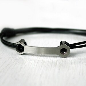 Wrench Bracelet Anklet for Men Women, Tool Bracelet, handyman bracelet