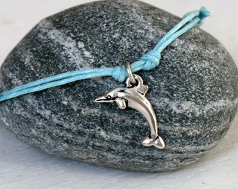 Dolphin Bracelet, Dolphin Anklet (many colors to choose)