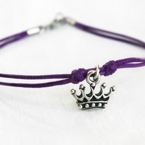 Crown Bracelet, Crown Anklet many colors to choose Clasp Closure