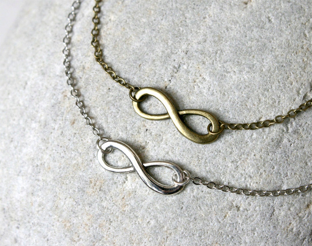 Infinity Anklet Infinity Bracelet Chain Anklet Chain - Etsy