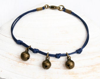 Bell Bracelet Anklet with 3 Bells