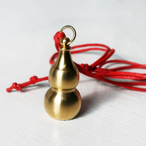 Brass Gourd Necklace