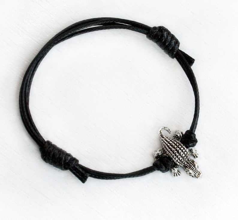 Crocodile Bracelet for Men Women Alligator Bracelet