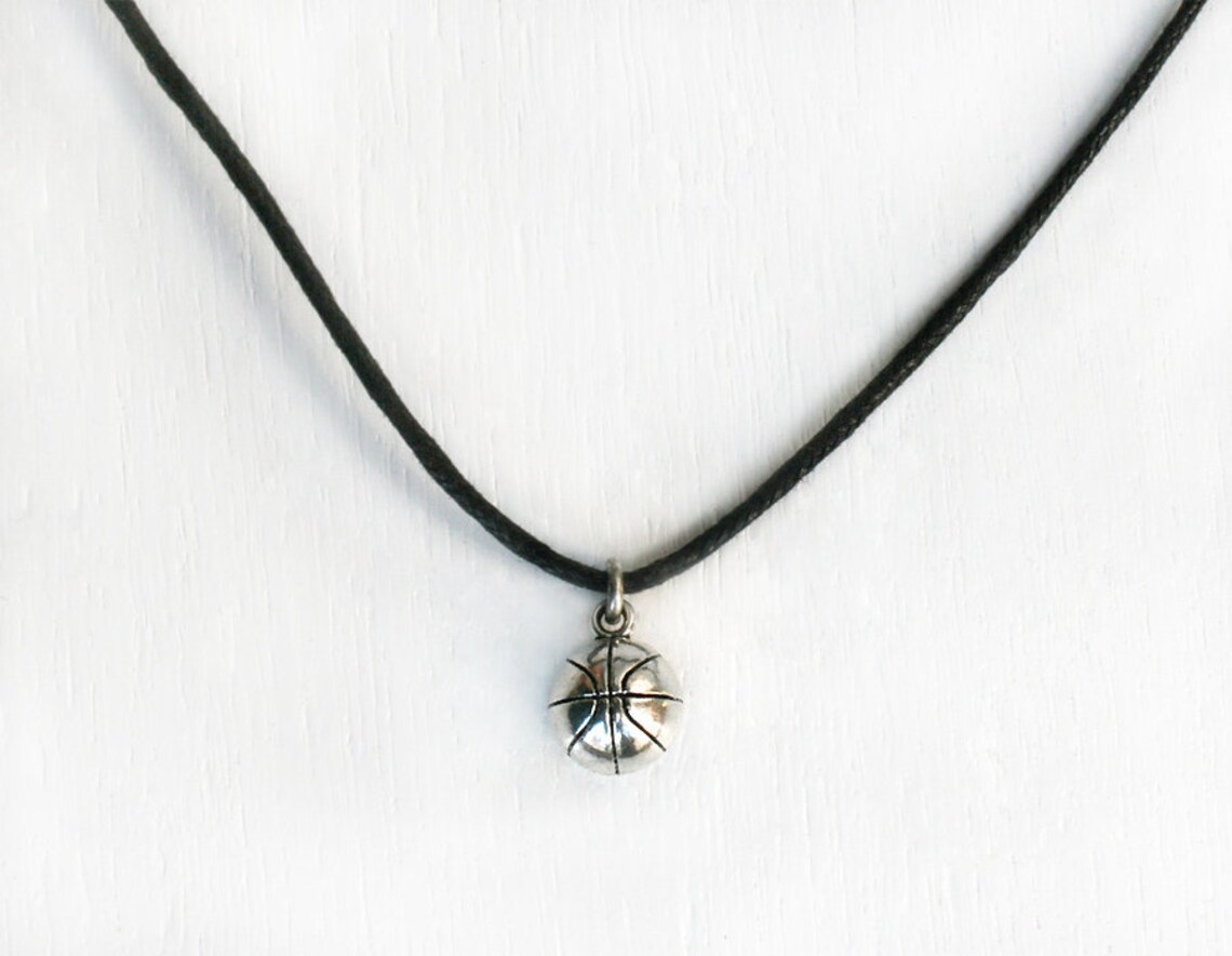 Basketball Necklace Soccer Ball Necklace Football Necklace Etsy