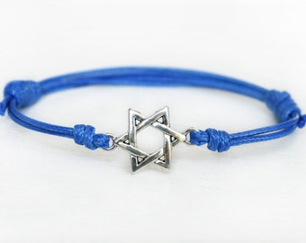 Star of David Bracelet Anklet for Men Women