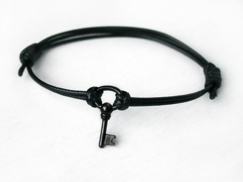 Key Bracelet Key Anklet for Men Women many Color to Choose Etsy
