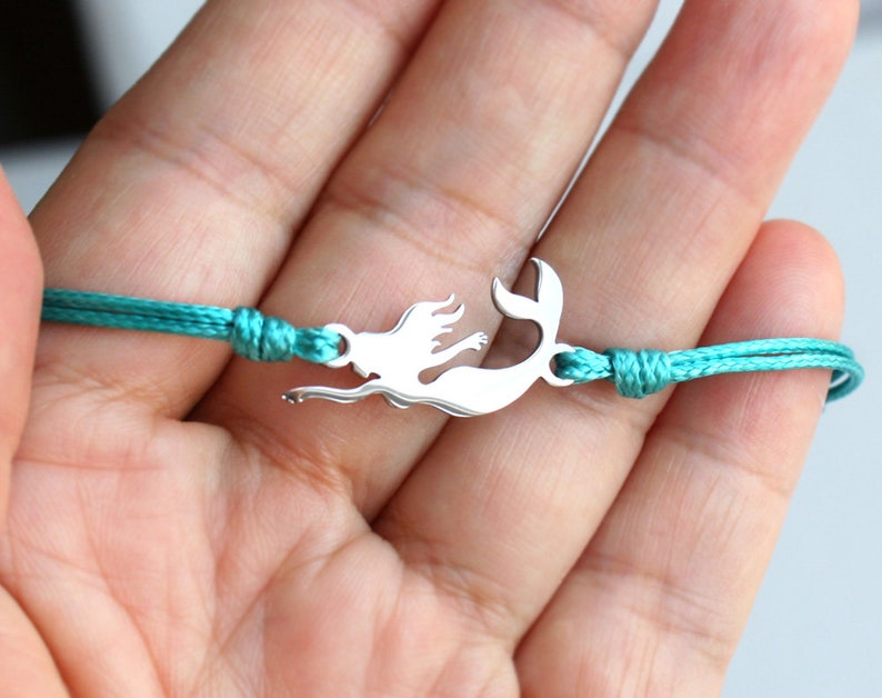 Mermaid Bracelet Mermaid Anklet Fairy Tale Bracelet Fairy Etsy