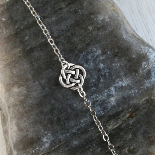 Celtic Knot Bracelet Celtic Knot Anklet Etsy
