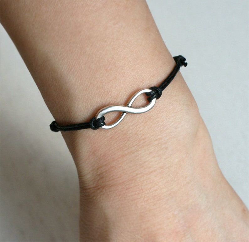 Infinity Bracelet, Infinity Anklet many colors to choose image 2