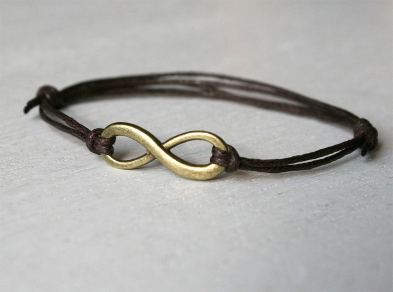 Infinity Bracelet, Infinity Anklet many colors to choose image 3