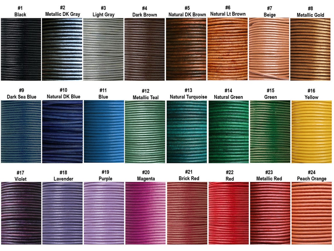 Sterling Silver Tube Bead Leather Bracelet many Cord Colors Etsy Israel