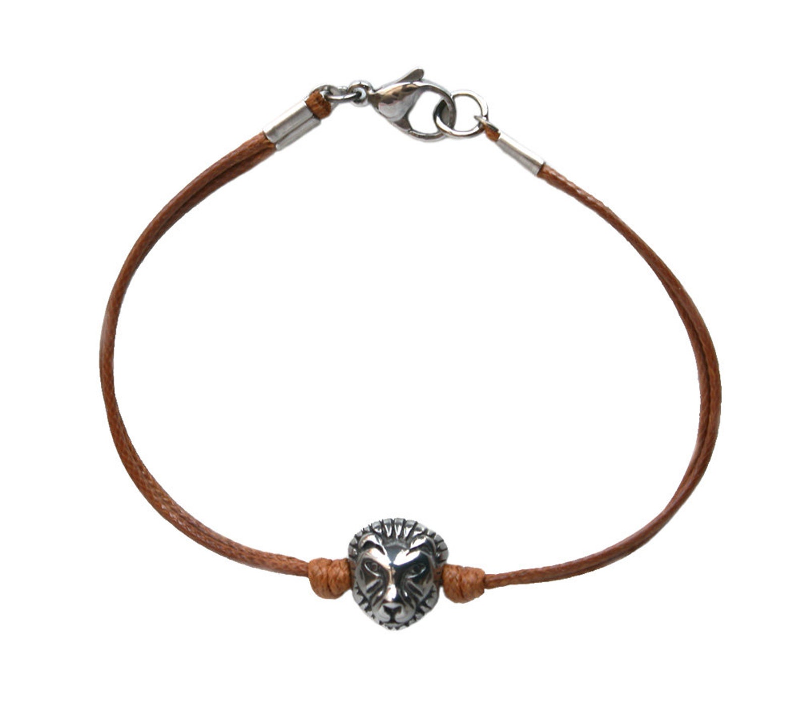 Lion Head Bracelet Anklet many Colors to Choose Etsy