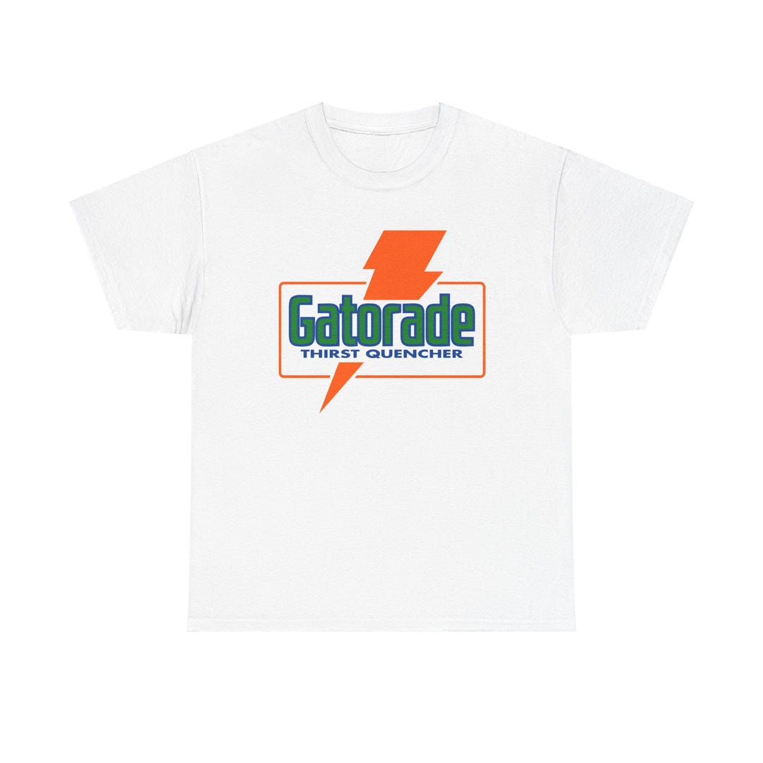 貴重◎ 80〜90's vintage Gatorade Tshirt usa GATORADE Vintage 80s Logo Retro Style Tee Short-Sleeve