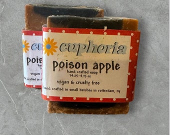 Poison Apple vegan handmade soap