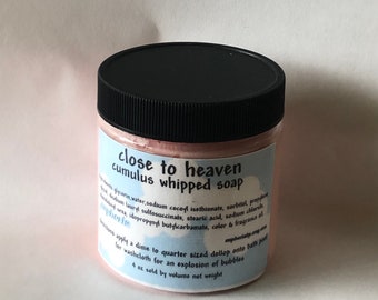 Close to Heaven Cumulus Whipped Soap