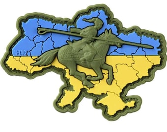 Patch Ukraine - Cossack Ukraine 3D Patch - Patriotic Chevron Ukraine - Moral Patch
