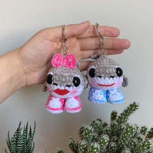 Crochet Tralala Keychain: TikTok Meme Amigurumi Toy
