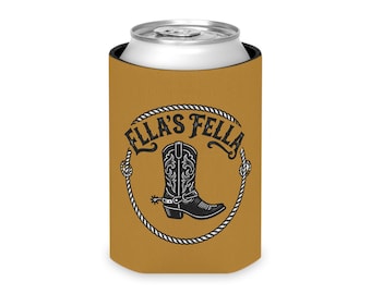 Ella's Fella boot Can Cooler Koozie