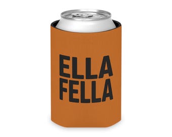 ELLA FELLA Can Cooler | Insulated Can Koozie Fun