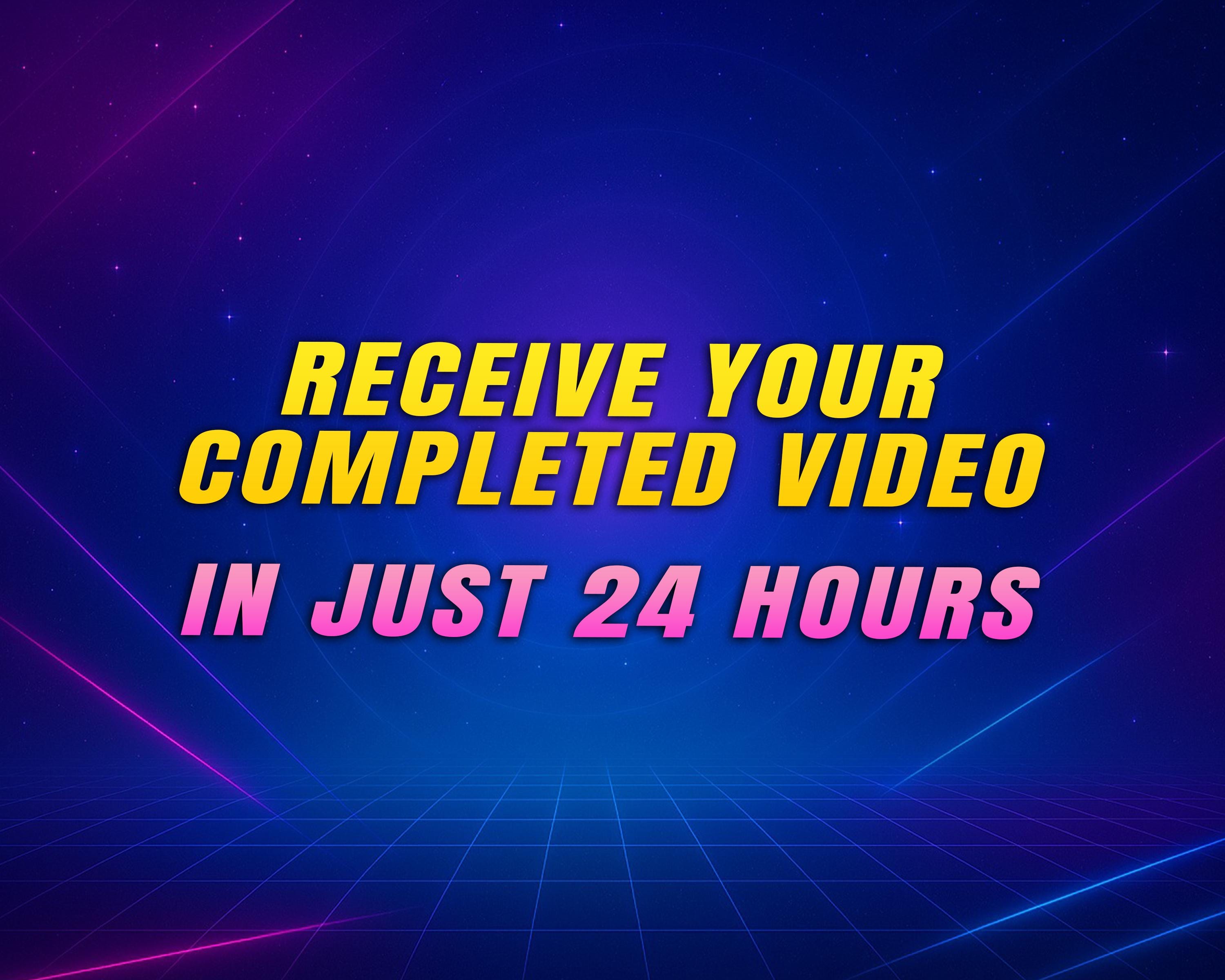 Pixel Game Video Invitation – Custom Order