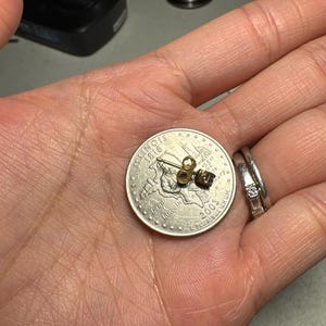 14k ruby studs image 2