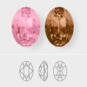 18mm x 13mm Oval | Swarovski Article 4120