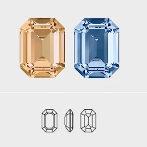 18mm x 13mm Octagon | Swarovski Article 4610
