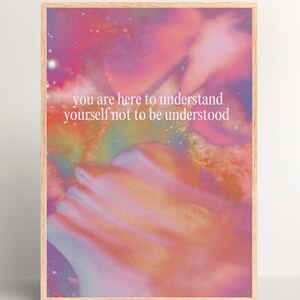 Achtsame Meditation Kunst zum Ausdrucken | Spirituelles Zitat Wand Kunst Download | Boho Zen Haus / Zimmer Dekor | Mindfulness digitales Kunstdruck Poster