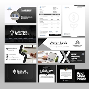 Kit di branding Canva modificabile, facile da modificare