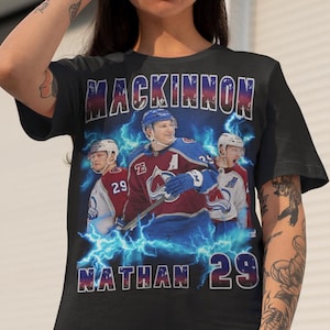 Nathan Mackinnon - Colorado Avalanche Hockey Shirt - Unisex T-shirt - #29 Jersey-Inspired Tee - NHL Hockey Fan Gift