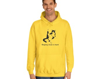 Yellow Staying Clean Hoodie