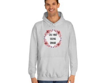 Gray Call Your Sponsor Hoodie