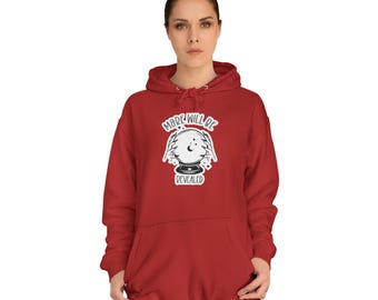 Red More Will Be Revealed Hoodie