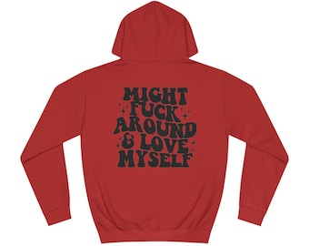 Red Love Myself Hoodie