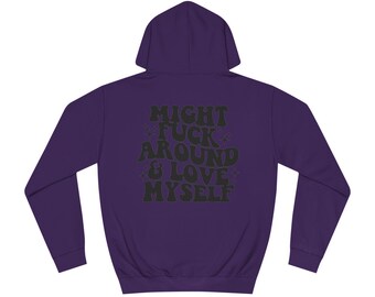 Purple Love Myself Hoodie