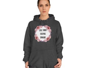 Dark Gray Call Your Sponsor Hoodie