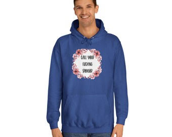 Blue Call Your Sponsor Hoodie