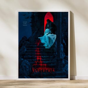 Nosferatu Movie Poster, Movie Wall Art, Vintage, Retro Home Decor, Movie Print, Printable Indoor Wall Art, Gift Idea, Digital Download