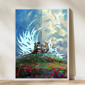Arcane Viktor & Jayce Art Poster: League of Legends Print (Digital Print)