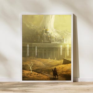 Elden Ring Poster: Gaming Room Wandkunst (Digitaler Download)