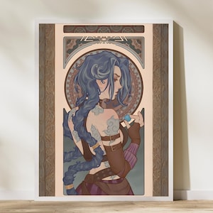 Arcane Poster, Arcane Wall Art, Jinx Poster, League of Legends Art, Arcane Poster, High Quality Arcane Jinx Print, Digital Print