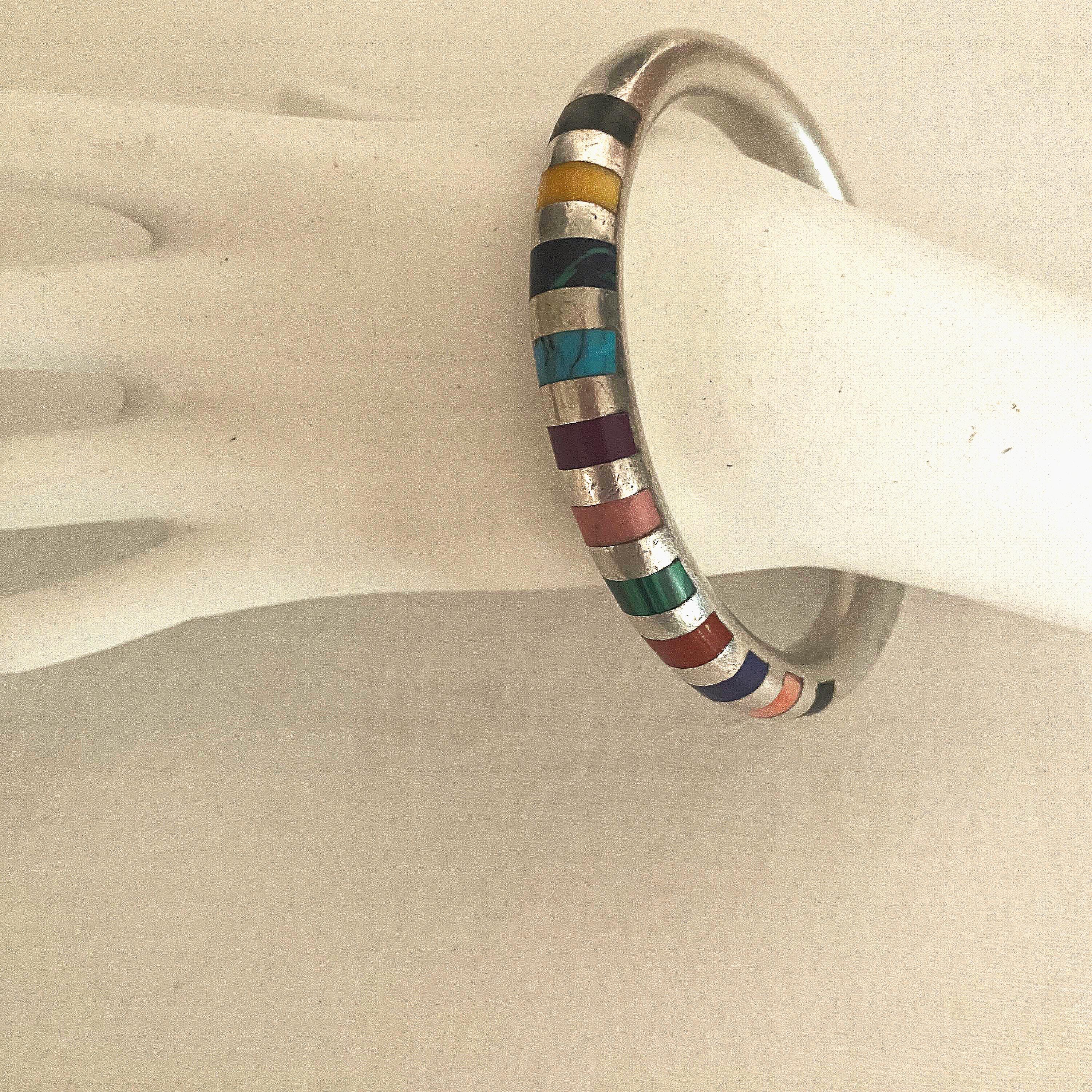 Vintage Mexico 925 Bangle - Etsy