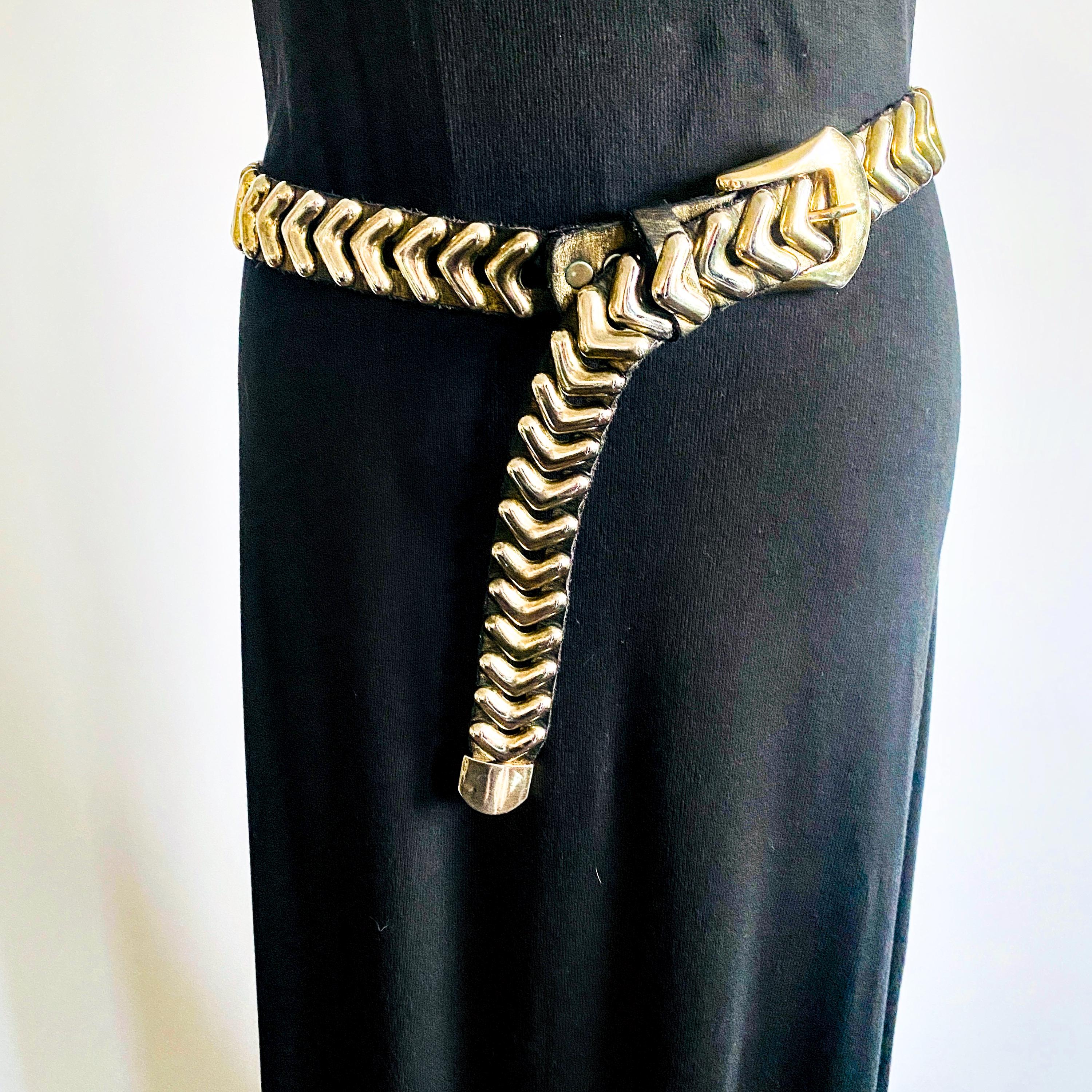 Sand castle vintage 80s belt Sand Castle Belt - Etsy main image 3