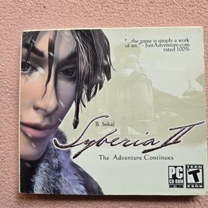 VINTAGE PC Game - Syberia II: The Adventure Continues - 2000