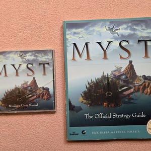 VINTAGE PC GAME - Myst & Strategy Guide