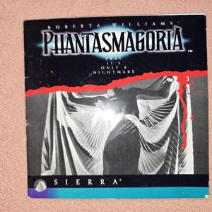 VINTAGE PC GAME - Phantasmagoria & Official Sierra Insider&#39;s Strategy Guide
